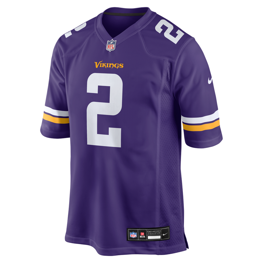 Minnesota Vikings Stephon Gilmore Nike Game Jersey - Purple
