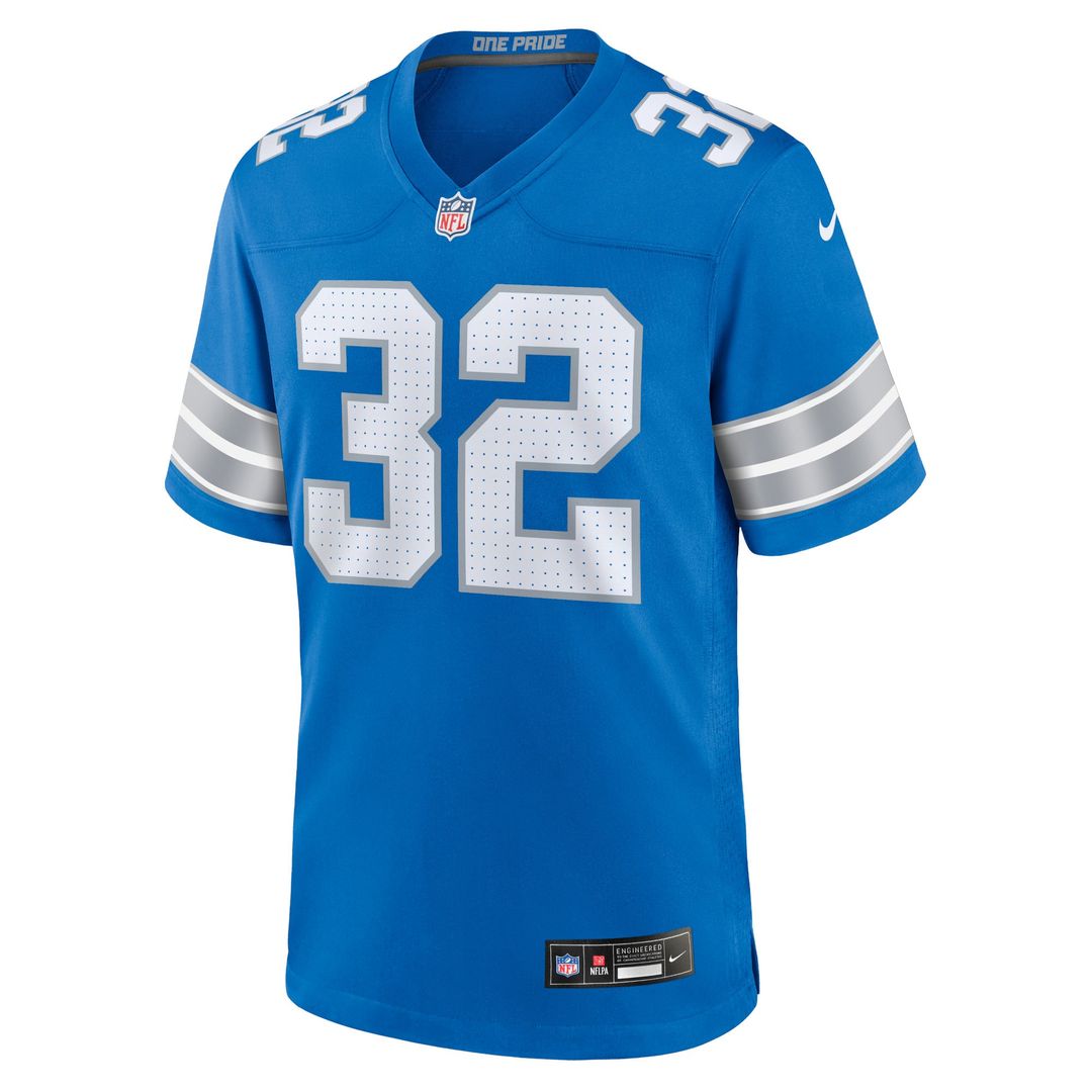 Detroit Lions Brian Branch Nike Game Jersey - Blue