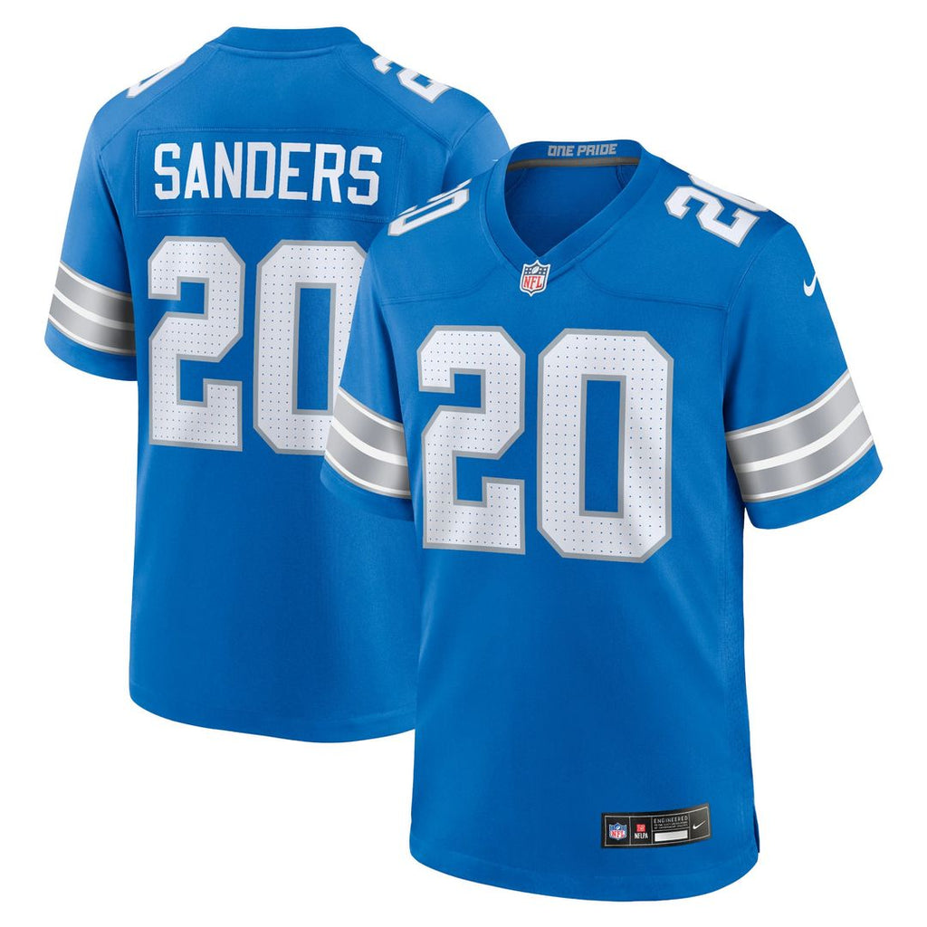 Detroit Lions Barry Sanders Nike Retired Player Game Jersey - Blue
