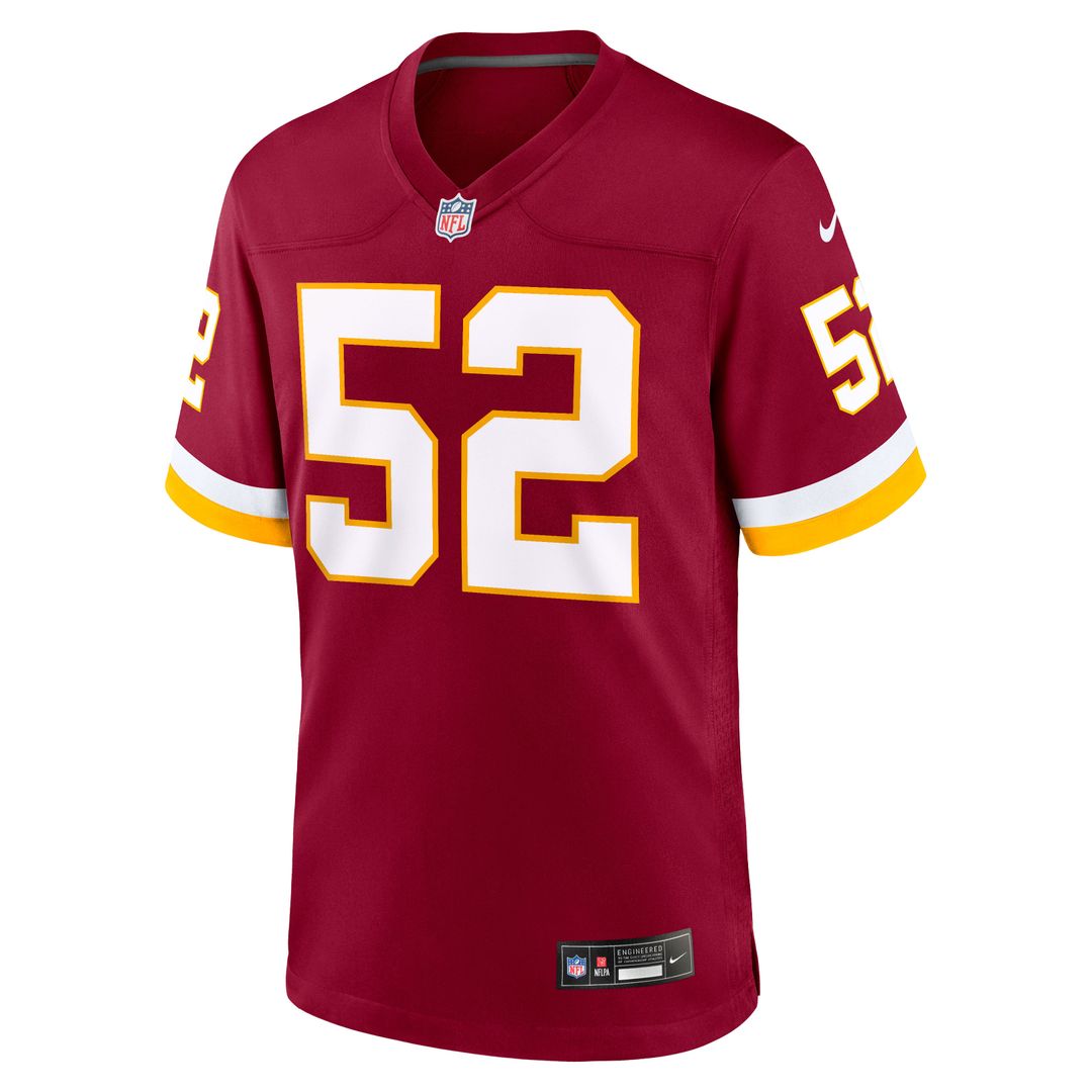 Washington Commanders Sonny Styles Nike Team Game Jersey - Burgundy