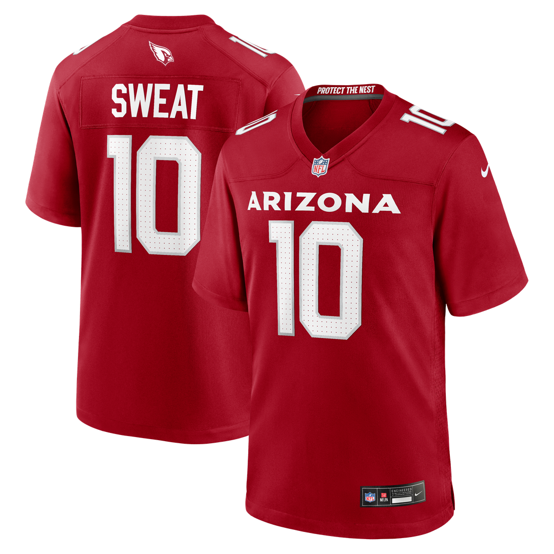 Arizona Cardinals Josh Sweat Nike Game Player Jersey - Cardinal