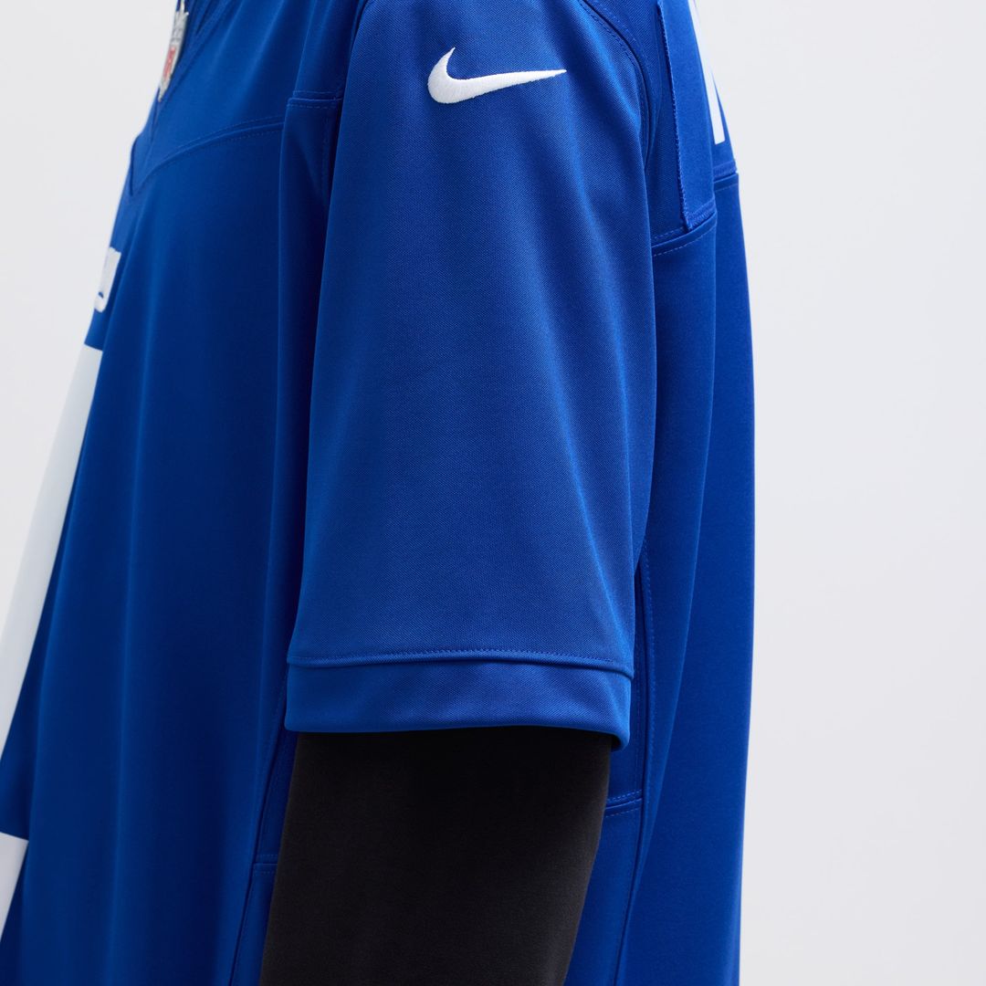 New York Giants Malik Nabers Nike Vapor F.U.S.E. Limited Jersey - Royal