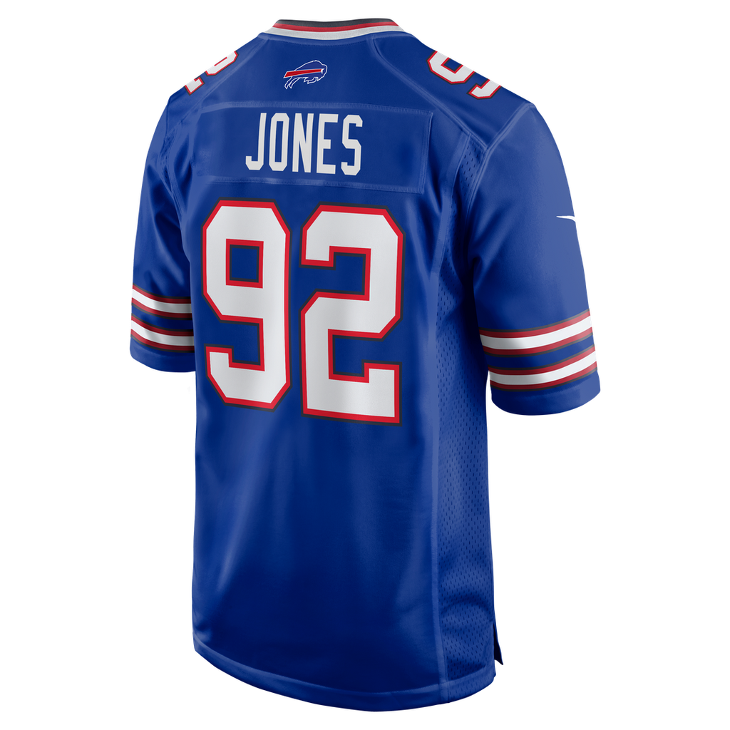 Buffalo Bills DaQuan Jones Nike Game Player Jersey - Royal