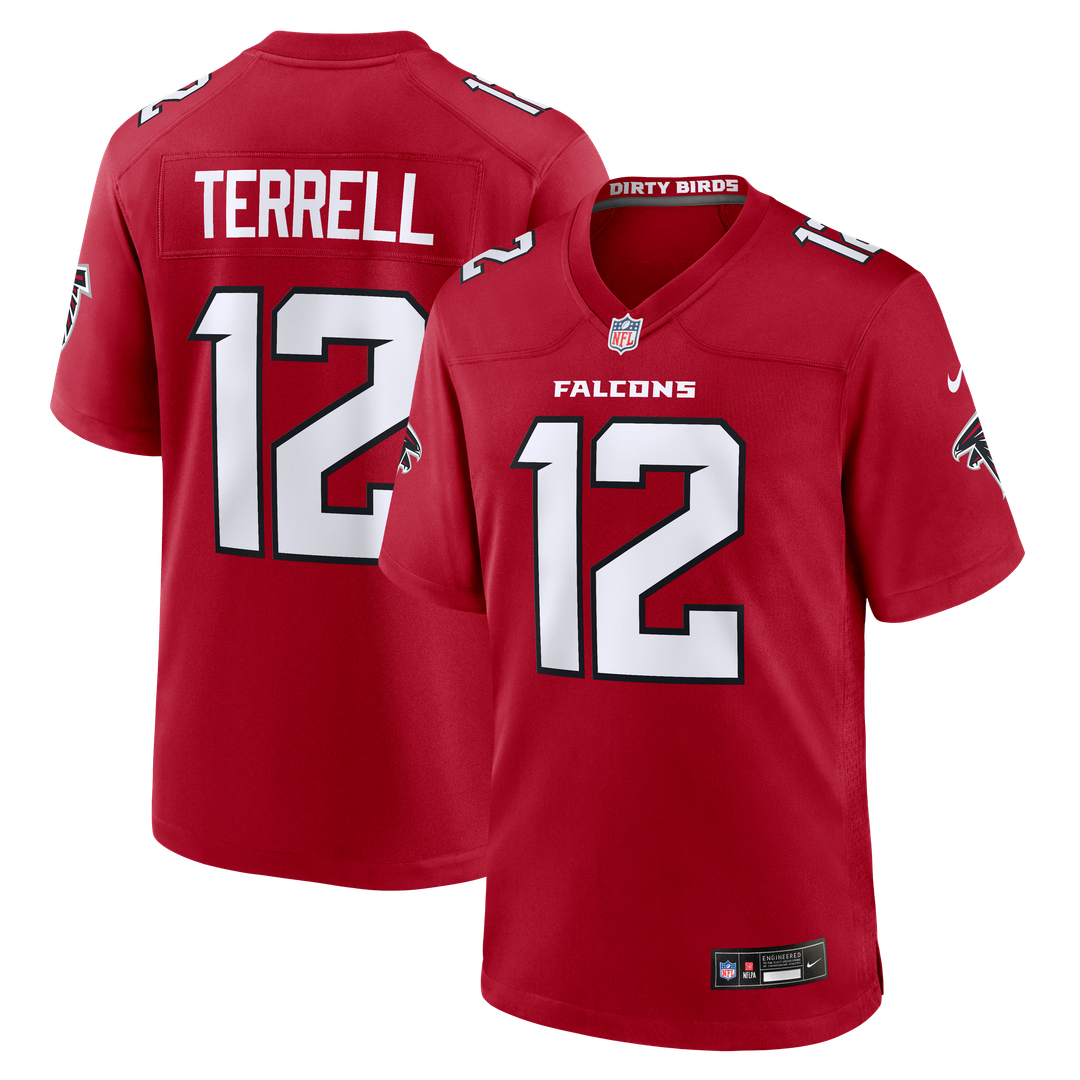 Atlanta Falcons Avieon Terrell Nike Game Jersey - Red