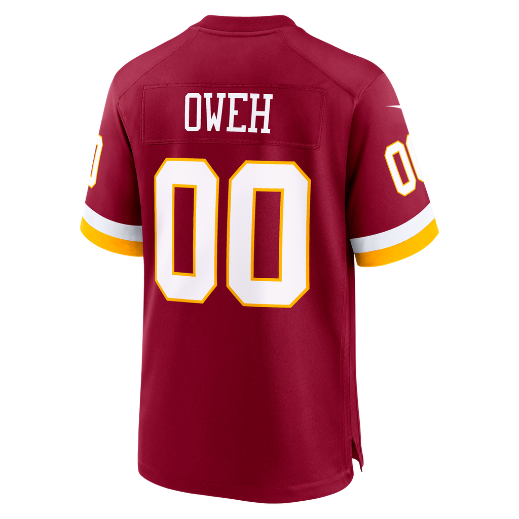 Washington Commanders Odafe Oweh Nike Game Jersey - Burgundy