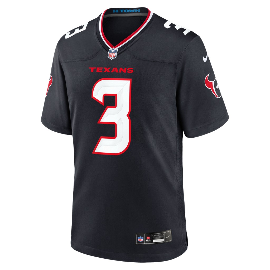 Houston Texans Kamari Lassiter Nike Team Game Jersey - Navy