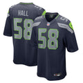 Seattle Seahawks Derick Hall Nike Game Jersey - College Navy