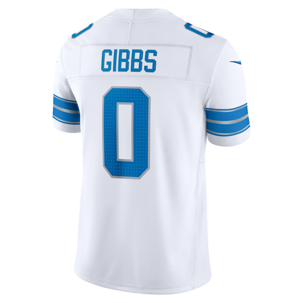 Detroit Lions Jahmyr Gibbs Nike Vapor F.U.S.E. Stitched Limited Jersey - White