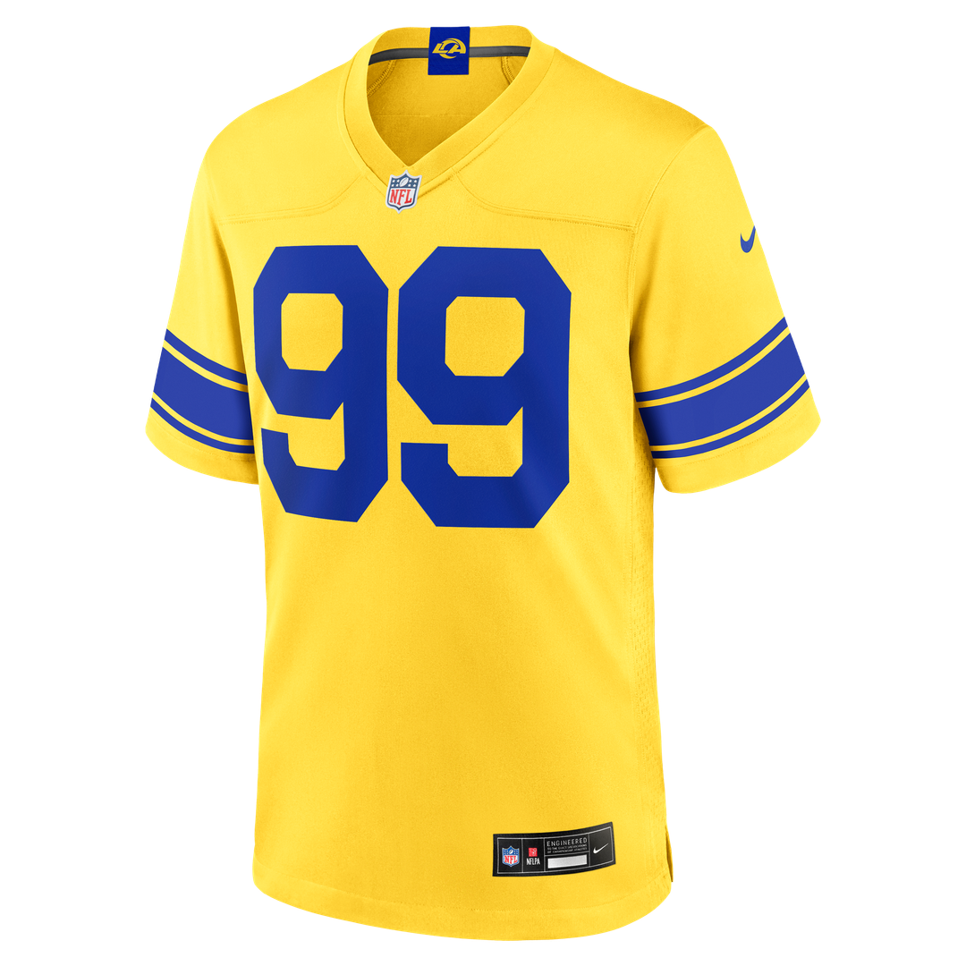 Los Angeles Rams Aaron Donald Nike Game Jersey - White