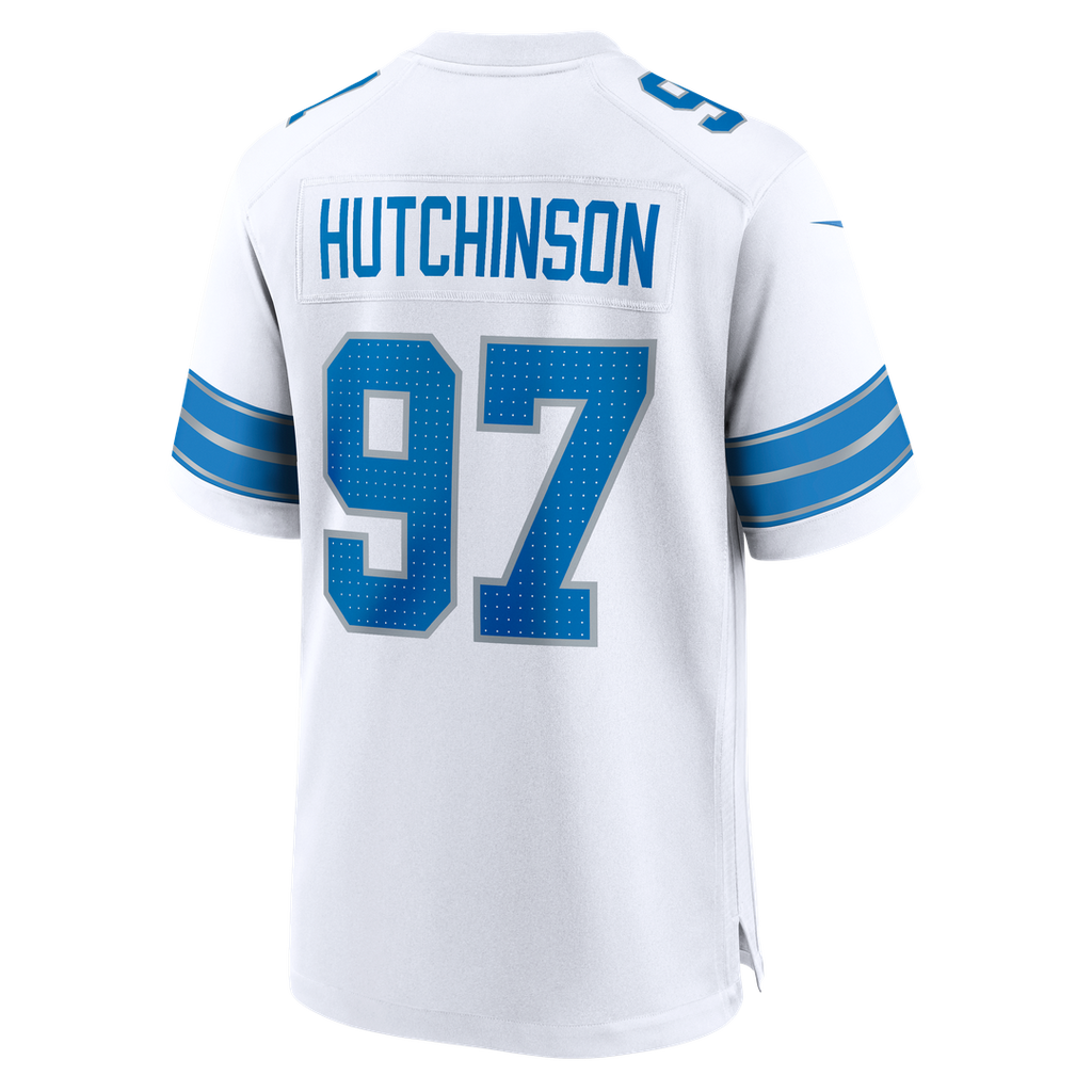 Detroit Lions Aidan Hutchinson Nike 2nd Alternate Game Jersey - Black