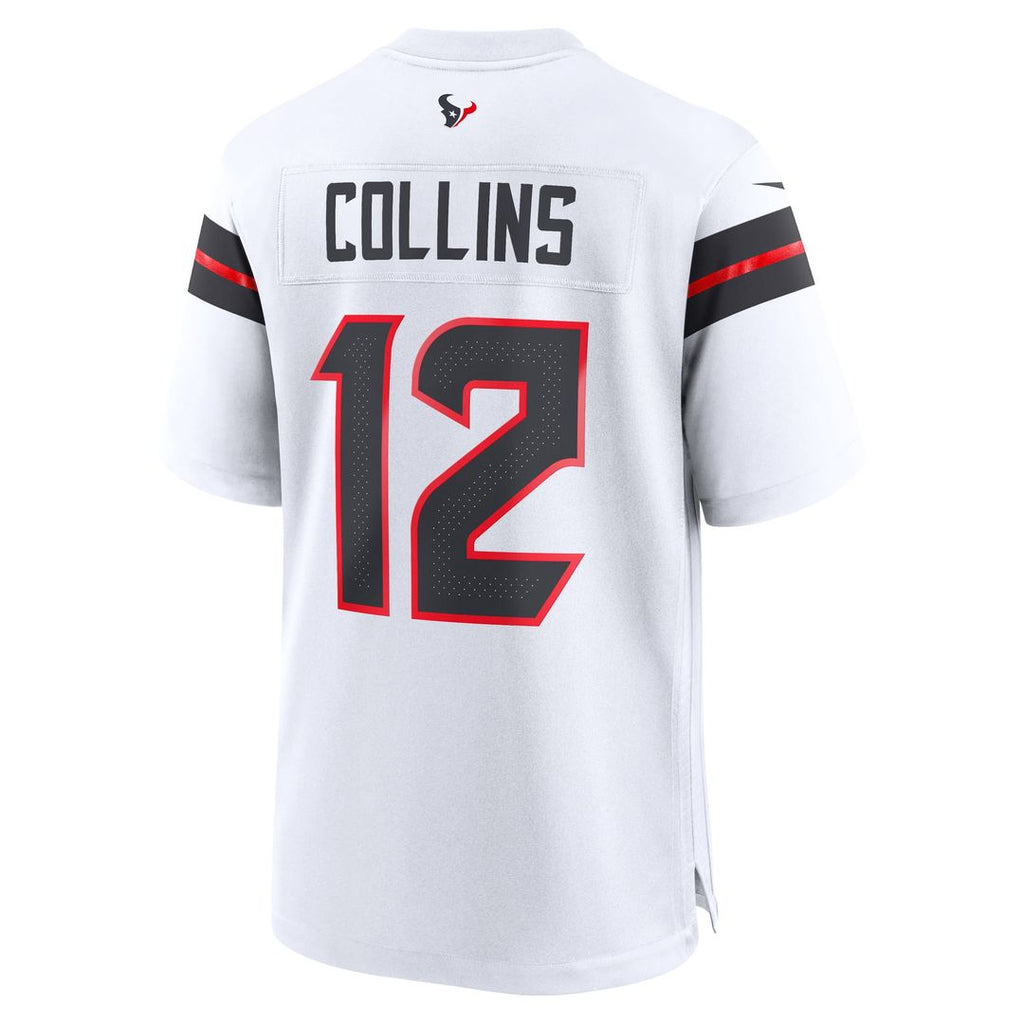 Houston Texans Nico Collins Nike Game Jersey - White